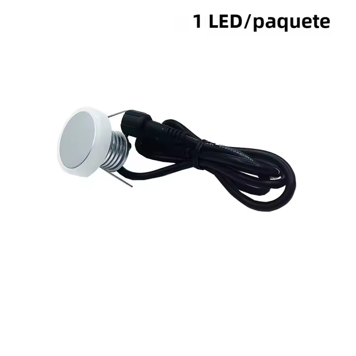 Luces De Pasillo Exterior IP65 Impermeables 1W 12V LED Para Escaleras Jardín Patio Camino Vía Corredor Decoración Luz De Pared Revestimiento Recipiente - 1