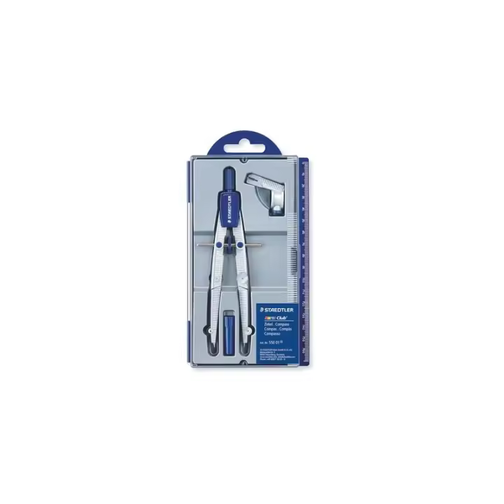 Staedtler - 550 01 compás Azul, Plata 1 pieza(s) 550 01 - 1