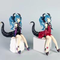 Figura De Acción Anime Hatsune Miku 14CM Muñeca De PVC Para Niños Y Coleccionistas Decoración De Escritorio Juguete Modelado - details 3