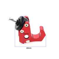 Soporte De Gancho Para Casco Universal CNC De Aleación De Aluminio Para Motocicleta Scooter Eléctrico Móvil En Un Solo Agujero - details 7