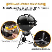 Kit De Limpieza Un Toque Para Barbacoa Weber 22-1/2 Pulgadas Accesorios De Reemplazo Fácil Instalación Eco-amigable - details 8