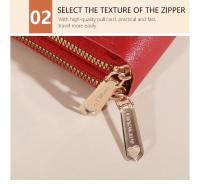 Bolso Bandolera De Cuero Sintético Moda Con Pantalla Táctil Y Pochete Exterior Para Mujer Estilo Inglés Vertical Con Slots Para Tarjetas - details 9