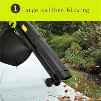 Limpiador de soplado eléctrico 3 en 1, máquina de recolección de polvo y soplado, trituradora de hojas de jardín, 3000W Soplador de hojas de jardín, Enchufe de la UE - details 1