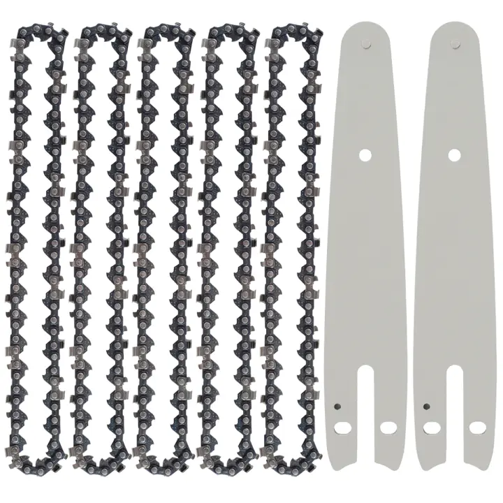 Cadena De Motosierra Mini 3/8 Pulgada Resistente Al Desgaste Y Pesada Para Carpintero Herramienta De Carpintería Y Jardín Material De Carburo Tamaño 6 Pulgadas - 1