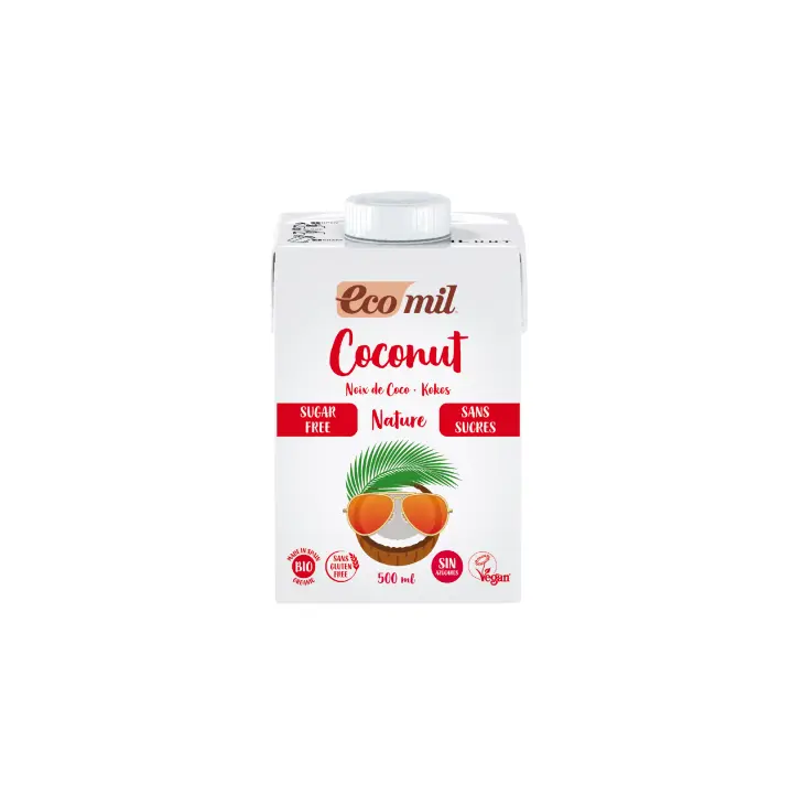 Ecomil Bebida De Coco Coconut Nature 500M Bio S/A - 1