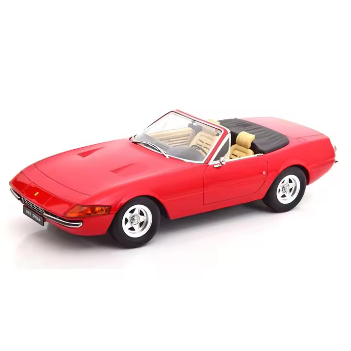 KK Escala 1/18 FERRARI 365 GTB DAYTONA SPYDER SERIE 2 ROJO 1971 - KKDC180621 - 1