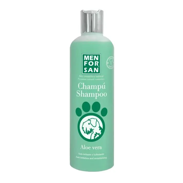Champú Aloe Vera 300ml Men For Sun - Para Perros con Pieles Irritadas y Pelajes Estropeados - 1