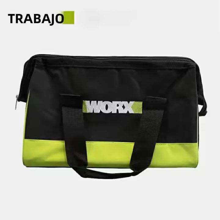 Bolsa De Herramientas Eléctricista WORX De 15.75 Pulgadas Con Doble Capa De Tela Oxford Y Banda De Acero Anti-Rotura Y Resistente Al Agua Para Almacenamiento - 1
