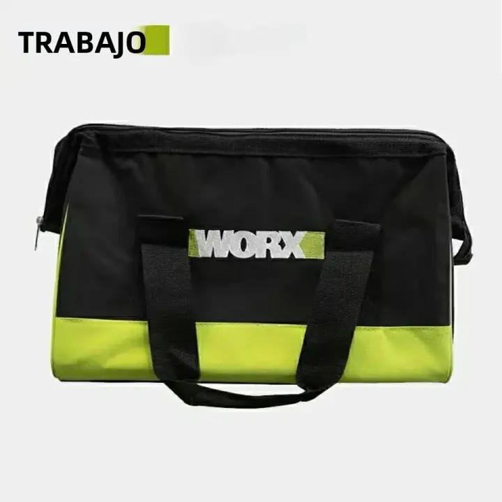 Bolsa De Herramientas Eléctricista WORX De 15.75 Pulgadas Con Doble Capa De Tela Oxford Y Banda De Acero Anti-Rotura Y Resistente Al Agua Para Almacenamiento - 1