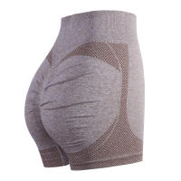 Shorts De Yoga Para Mujer Cintura Alta Shorts De Gimnasio Levantador De Glúteos Running Sportswear Sin Bolsillos Transpirables Para Deportes - details 38