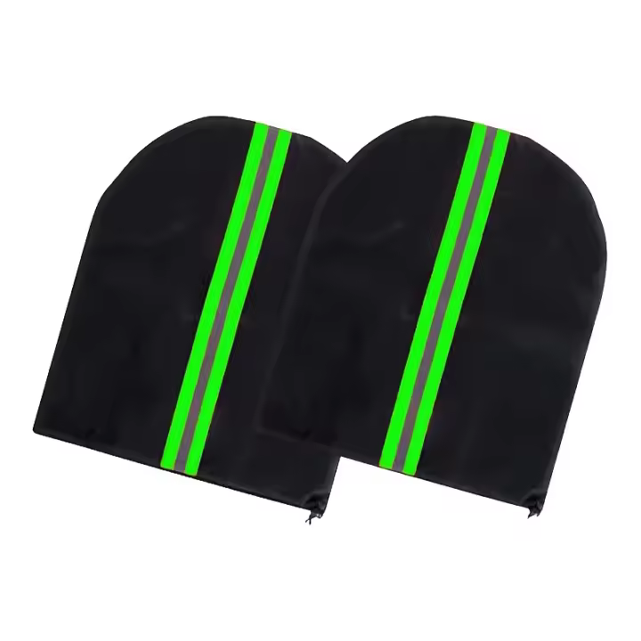 Cubiertas De Espejo Lateral Impermeables Para Coche Con Banda Reflectante Protección Contra El Frío Del Invierno Y Congelación - 1