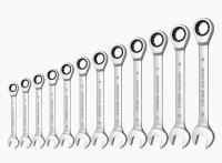 Llave De Eje Fijo De 6-24mm Métrica Acero Cromo Vanadio 12 Puntos Con Llave De Ratón De 72 Dientes Y Cabeza Abierta Herramienta Multifuncional Antideslizante - details 0