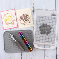 Máquina De Foil Térmico Y Presión Para Manualidades DIY Herramienta De Transferencia De Calor Estampado Embossing Para Papeles Y Cuero Hacer Tarjetas Y Scrapbooking - details 5
