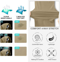 Pantalones Deportivos Hombre TRVLWEGO Transpirables Con Bolsillo Cerradura De Cremallera Secado Rápido Resistente Al Agua Para Senderismo Pesca Viajes - details 15