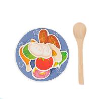 Juguetes De Enseñanza Temprana Para Niños Cuchara De Entrenamiento De Motricidad Finas Simulación Doméstica Alimentos Juguetes De Alimentación De Oso Peluche Puzle - details 6