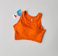 Sudadera De Yoga Para Mujer Verano Serie Naked Sin Costuras Quick Dry Top Deporte Con Correa Trasera Fitness Bra Quicks Drying - details 12