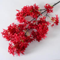 Flor De Lirio De Agua Artificial 100cm Con Ramo Largo De Seda Para Decoración De Hogar Oficina Hotel Bodas Fiestas - details 8