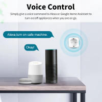 Interruptor Inteligente Ewelink WiFi EU Plug 16A/20A Con Monitoreo De Energía Y Función De Temporización Control Vocal Para Alexa Google Home Alice - details 1