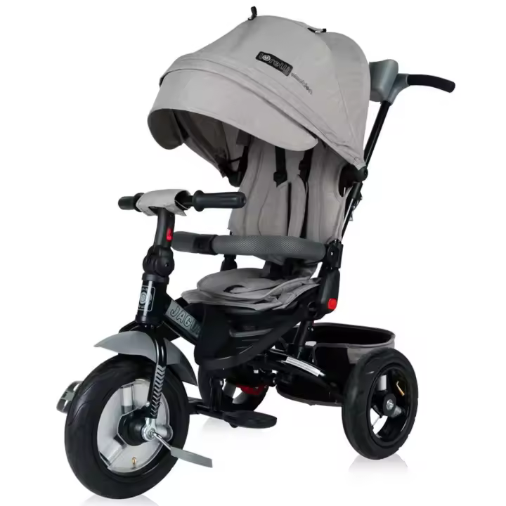 LORELLI Triciclo evolutivo JAGUAR con capota , asiento giratorio 360º y ruedas neumáticas de Lorelli - 1