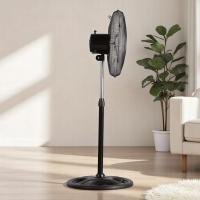 Ventilador de Pie 45 cm 60W 3 Velocidades Oscilante | Aspas de Aluminio | Altura Ajustable hasta 170 cm  - Gerimport - details 2