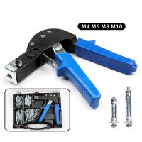 TAIMIMEI Ancorajes De Pared Hueca Con Tornillos Herramienta De Fijación Para Gypsum Y Pláster Cheville Molly Bolt Set De Obrador - details 0