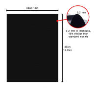 5-Pack Almohadillas De Horno Antideslizantes No Adherentes Para Horno Eléctrico Reutilizables Tapetes De Cocina Teflon Tejido De Fibra Resistentes Al Calor Fácil De Limpia - details 1