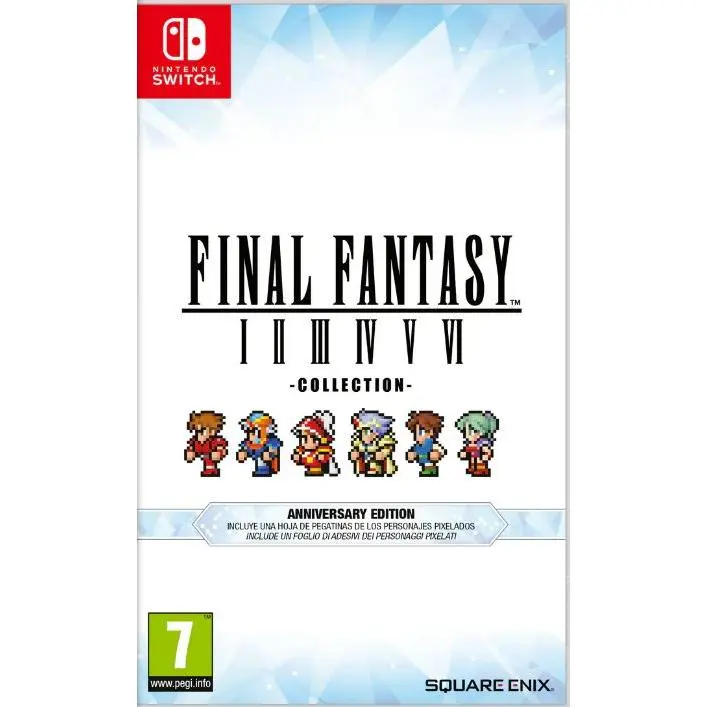 Final Fantasy I-Vi Colección Edición Aniversario Switch UK/FR - 1