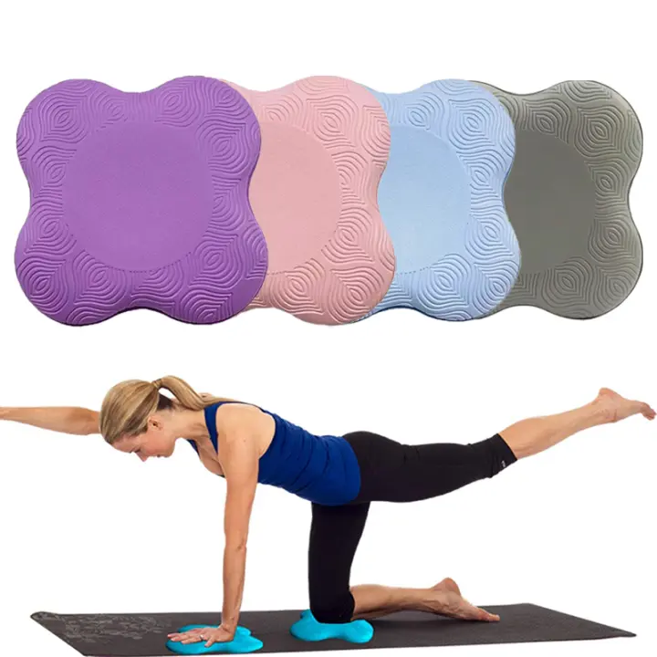 Alfombrilla De Yoga Para Rodillas Y Codos Con Absorción De Choque Gruesa Soporte Portátil Accesorios De Ejercicio Y Fitness - 1