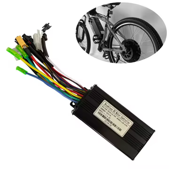 Controlador Sin Escobillas De Onda Senoidal Para Bicicleta Eléctrica 36/48V 26A 500/750W Tres Modos Para Triciclo Y Scooter Eléctrico - 1