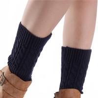 Calentadores De Pierna Tejidos Para Mujer Invierno Calf High Botas Calentadores Térmicos Moda Calcetines De Pierna Unisex - details 7