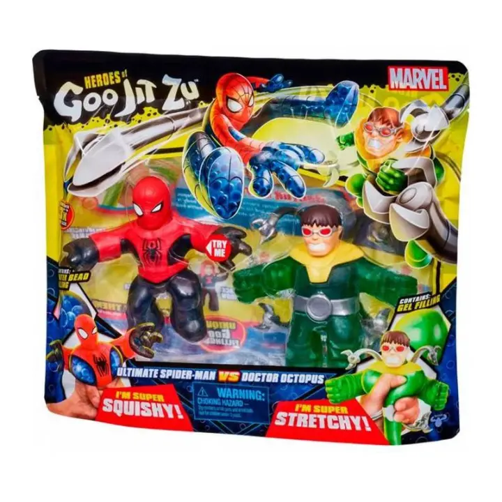 GOO JIT ZU HEROES MARVEL SPIDER-MAN VS DR.OCTOPUS DE BANDAI - 1