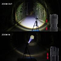 Mini Linterna LED Recargable USB Táctica Con Luz Potente Y Zoomable 5 PCS Lámpara De Emergencia Ajustable Para Escalada Camping Y Senderismo - details 4