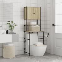vidaXL Armario de lavadora color roble Sonoma 68x48,5x194 cm - details 2