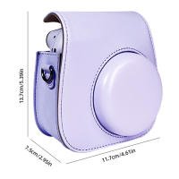 Bolsa De Almacenamiento Para Cámara Instantánea Fujifilm Instax Mini 12/11/9/8 De Cuero PU Ligera Y Resistente a Rasguños Accesorios Para Fotógrafos - details 2