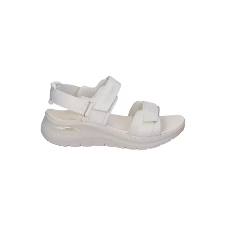 Sandalia Mujer Skechers Arch Fit 2.0 Crema - 1