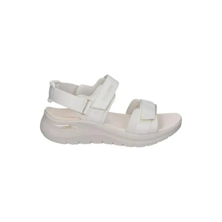 Sandalia Mujer Skechers Arch Fit 2.0 Crema - 1