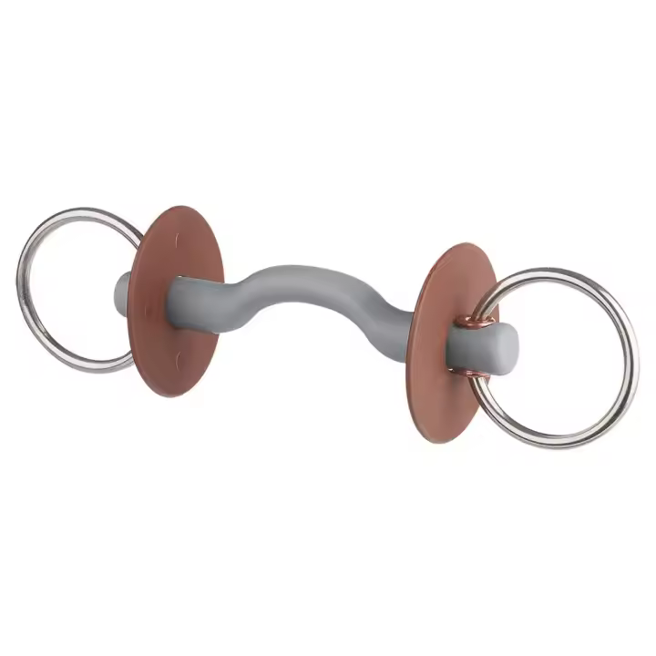 Beris Bocado Snaffle Tongue Arc Bar Soft 6 Cm - 1