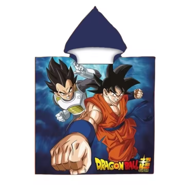 Poncho Microfibra 240G Dragon Ball Z 55X110cm - 1