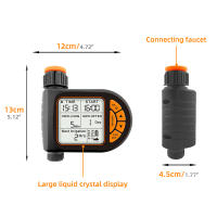 MUCIAKIE Juego De Timer De Jardín Inteligente 20M Con Sensor De Lluvia Controlador Automático De Riego IPX5 Impermeable Para Granjas - details 2