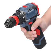 Mini Destornillador Eléctrico 21V 2en1 De Batería Torque Alto Motor Brushless Herramienta Multifuncional Sin Cuerda Práctica Para DIY En El Hogar - details 1