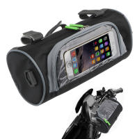 Bolsa De Almacenamiento Para Móvil Con Pantalla Táctil Accesorio Para Motocicleta Y Coche Bolsa De Manillar Frontal De Cuero PU - details 11