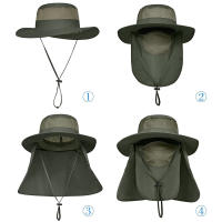 Gorro De Pesca Al Aire Libre Con Pico Ancho Y Protección Solar UPF 50+ Para Actividades Al Aire Libre Caminata Y Jardín Gorro Casual Unisex - details 2
