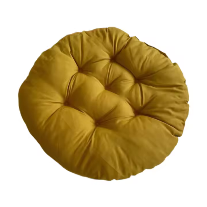 Cojín De Silla En Forma De Huevo Padded Sofá Redondo De 40cm Para Silla De Muelles Patio Sillón Colgante Accesorios Decorativos Para Interior Y Exterior - 1