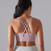 Sujetador Deportivo Para Mujer Alta Soporte Impacto Yoga Running Quick Dry Top Deporte Gimnasio Padded Bralette Sexy - details 15