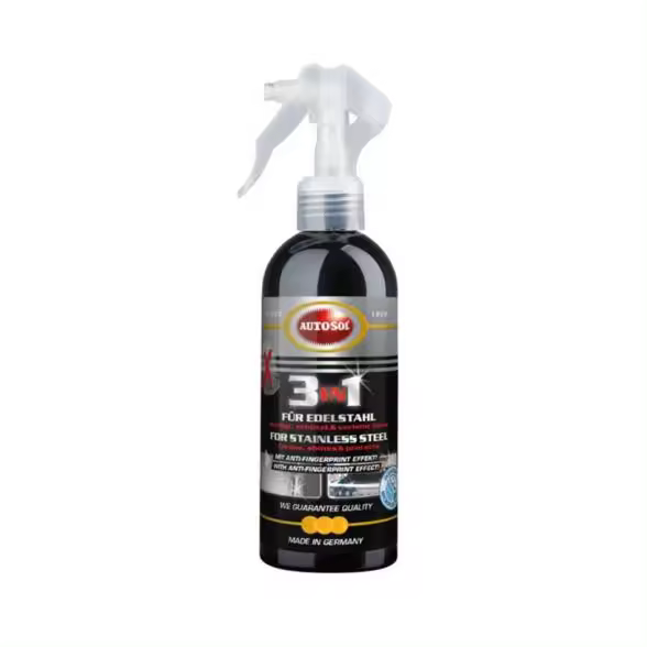AUTOSOL 3 EN 1 PARA ACERO INOXIDABLE BOTELLA 250 ML - 1
