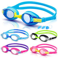 Gafas De Natación Para Niños Ajustables Y Coloridas Con Cinturón De Silicona Protección UV400 Incluye Tapones Para Oídos Y Nariz Para Piscina - details 8