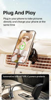 Monitor De Coche Para Bebé 1080P Cámara De Vigilancia Con Espejo De Visualización Visión Nocturna Amplia 125° Cámara De Espejo Para Asiento Retrovisor - details 2