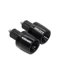 Manillar De Motocicleta Para Keeway Hurricane 50 Vieste 300 Zahara Cityblade K-Light RKV RKF 125 RKS 150 Palanca De Mano De Aluminio CNC Con Cubierta Final De Goma - details 10