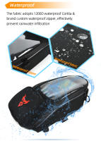 Bolsa Impermeable Para Motocicleta Motocentric Magnética Portátil Con Navegación Universal Bolsa De Tanque De Combustible Para Motocicleta Material De Nylon Oxford Y 1200D - details 3