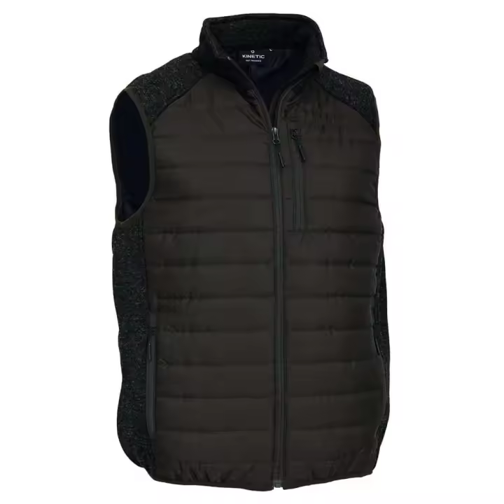 Ropa hombre Chalecos Kinetic Chaleco Hybrid Verde - 1